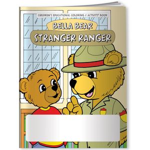 Combo Pack - CB1057 Coloring Book & 4-Pack of Crayons in a Poly Bag