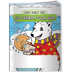 Combo Pack - CB1071 Coloring Book & 4-Pack of Crayons in a Poly Bag
