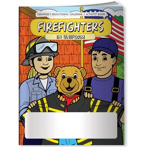 Combo Pack - CB1078 Coloring Book & 4-Pack of Crayons in a Poly Bag