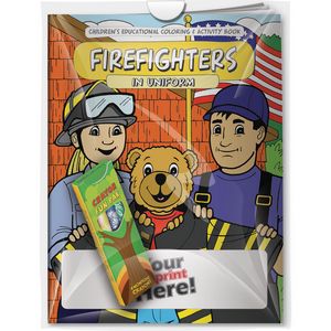 Combo Pack - CB1078 Coloring Book & 4-Pack of Crayons in a Poly Bag