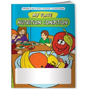Combo Pack - CB1083 Coloring Book & 4-Pack of Crayons in a Poly Bag