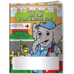 Combo Pack - CB1141S Coloring Book & 4-Pack of Crayons in a Poly Bag