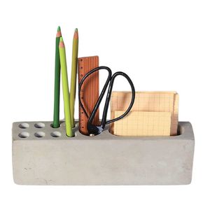 Concrete Desk Organizer / Name Plate