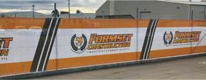 Construction Barrier Fencing @ 63" high