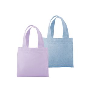 Continued Itty Bitty Colored Canvas/Denim Tote