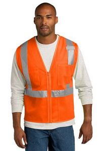 CornerStone ANSI 107 Class 2 Mesh Zippered Vest.
