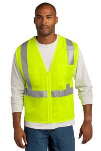 CornerStone ANSI 107 Class 2 Mesh Zippered Vest.