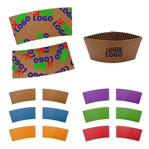 Corrugated Paper Cup Sleeves For 12oz 16oz Cup