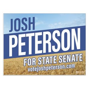 Corrugated Plastic Sign | 18" x 24" | 1 Side | Full Color | Bleed