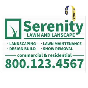 Corrugated Plastic Sign | 24" x 36" | 2 Sides