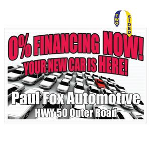 Corrugated Plastic Sign | 48" x 72" | 2 Sides | Full Color