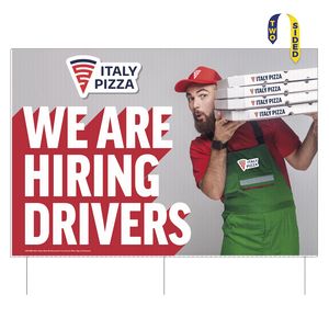 Corrugated Plastic Sign Kit | 32" x 48" | 2 Sides | Full Color | Bleed
