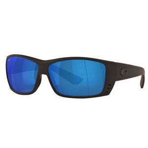 Costa Del Mar Cat Cay Sunglasses - (Frame) Blackout; (Lens) Blue Mirror