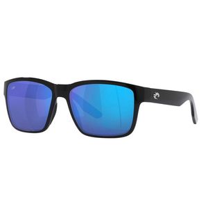 Costa Del Mar Paunch Sunglasses - (Frame) Black; (Lens) Blue Mirror