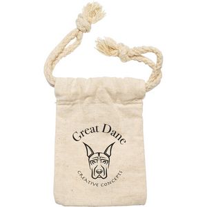 Cotton Canvas Micro Pouch