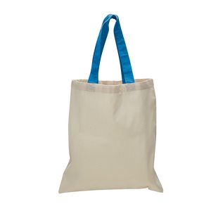 Cotton Tote -- Color Handle