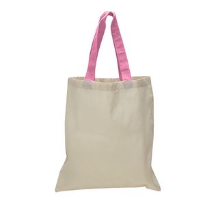 Cotton Tote -- Color Handle