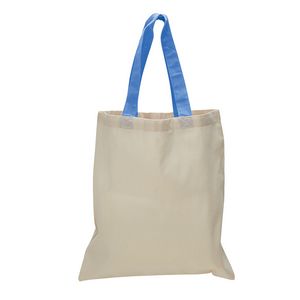 Cotton Tote -- Color Handle