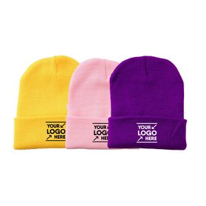 Cozy Knitted Cuffed Skull Cap