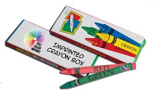Crayons - 4 Pack Box - Blank