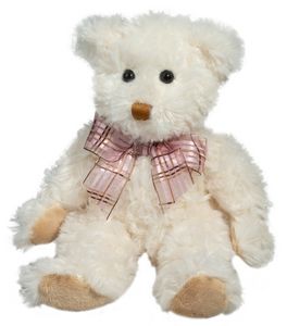 Cream Fuzzy Teddy Bear