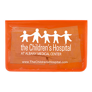 "Crescent" Antiseptic & Disinfectant Wipes Pack In Translucent Vinyl pouch