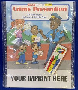 Crime Prevention Coloring Book Fun Pack