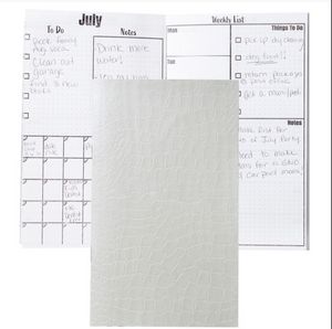 Crocodile Bullet Journaling Life-Style Calendar (5"x8")