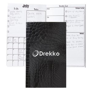 Crocodile Bullet Journaling Life-Style Calendar (5"x8")