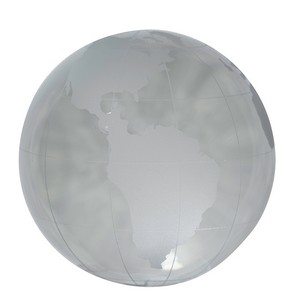 Crystal Globe Paperweight