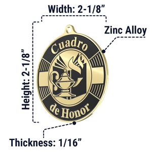Cuadro de Honor Simucast (2-1/8") Medal