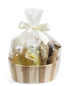 Cucumber Melon Spa Basket