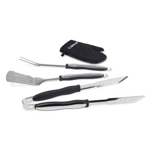 Cuisinart OutdoorsÂ® 4-Piece Grill Tool Set - Black