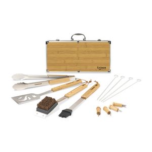 Cuisinart OutdoorsÂ® Bamboo 13 PC Grill Tool Set - Bamboo