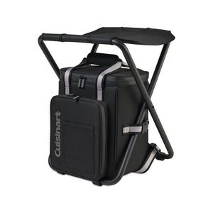 Cuisinart Outdoorsâ„¢ Folding Chair Backpack Cooler - Black