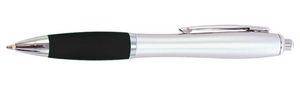 Curvaceous Grip Satin Click Ballpoint Pen