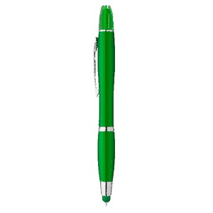 Curvaceous Metallic Stylus Highlighter Pen