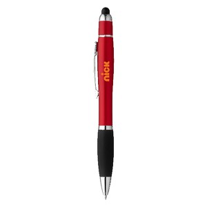 Curvaceous Stylus Cap Highlighter Pen