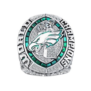 Custom Alloy Champion Ring with Bling Gemstone