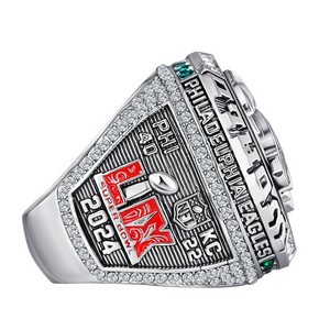Custom Alloy Champion Ring with Bling Gemstone