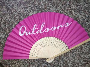 Custom Bamboo Folding Paper Hand Fan