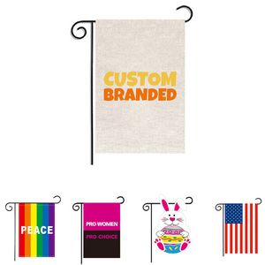 Custom Double Sided Garden Flag
