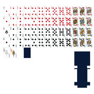 Custom Full Color Poker Playing Cards In Case