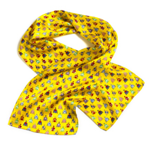 Custom Logo Wet Dye Ladies Scarf (10"x45")