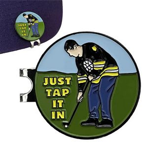 Custom Magnetic Golf Ball Marker Hat Clip