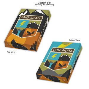 Custom Poker Size Playing Card Tuck Box