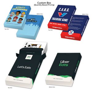 Custom Poker Size Playing Card Tuck Box