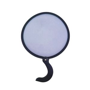 Custom Polyester Folding Fan MOQ 100pcs