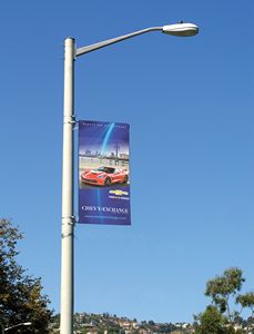 Custom Single Pole Banner Kit (Double Sided)