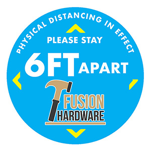 "CustomCutâ„¢" Full-Color Custom Shape Removable Vinyl Stickers (6"x 6")